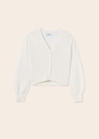 Sweter rozpinany dzianina dla dziewczynki Mayoral, ostatni rozmiar 162