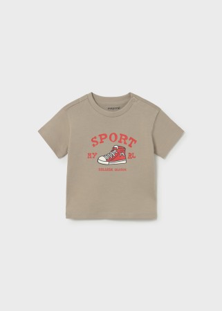 Koszulka z krótkim rękawem i motywem sportowym dla niemowlęcia Mayoral