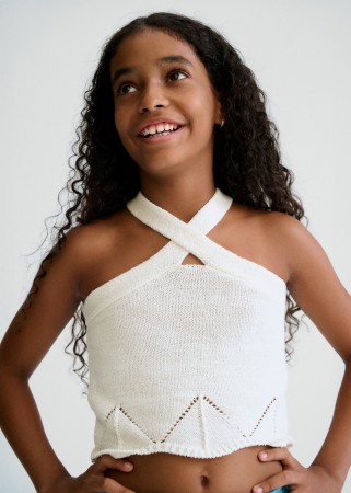 Top trykotowy dla dziewczynki Mayoral