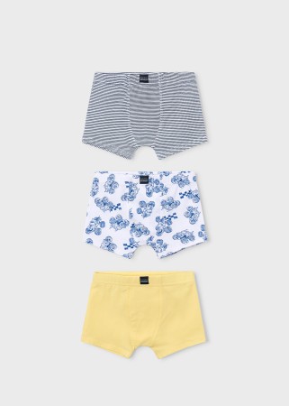 Zestaw trzech par bokserek dla chłopca Mayoral 