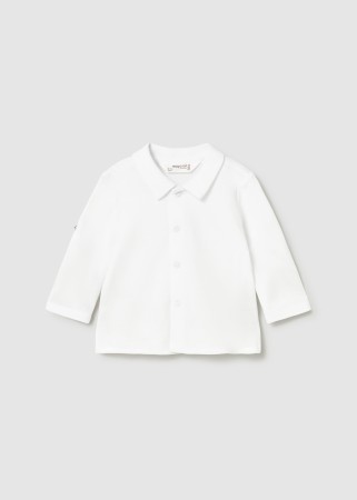 Koszula gładka z długim rękawem dla niemowlęcia Mayoral