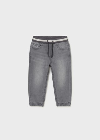 Spodnie jeansowe jogger dla niemowlęcia