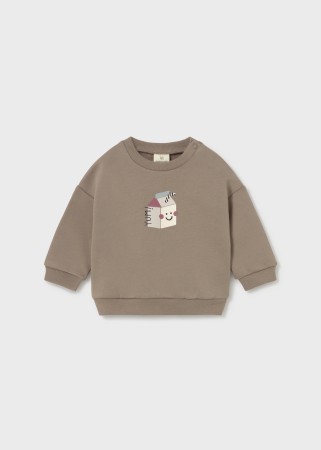 Bluza z motywem soczku w kartoniku dla niemowlęcia Mayoral